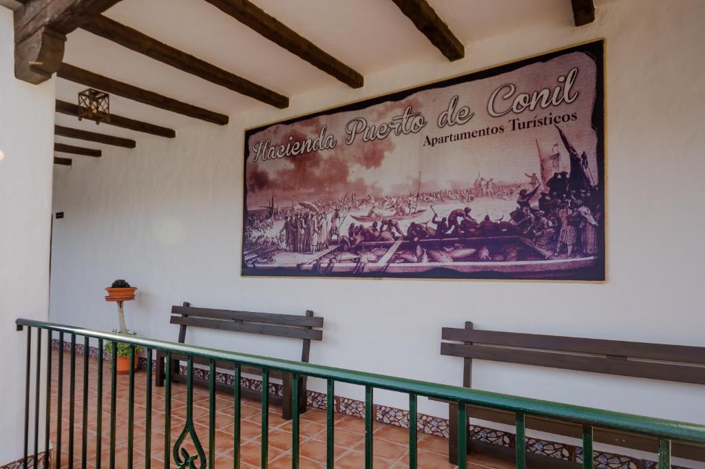 Hacienda Puerto Conil Apartment โกนิล เด ลาฟรอนเตรา ภายนอก รูปภาพ